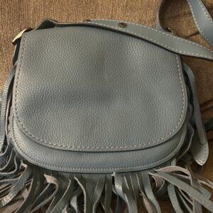 NWOT Rare Coach Saddle Fringe Bag
